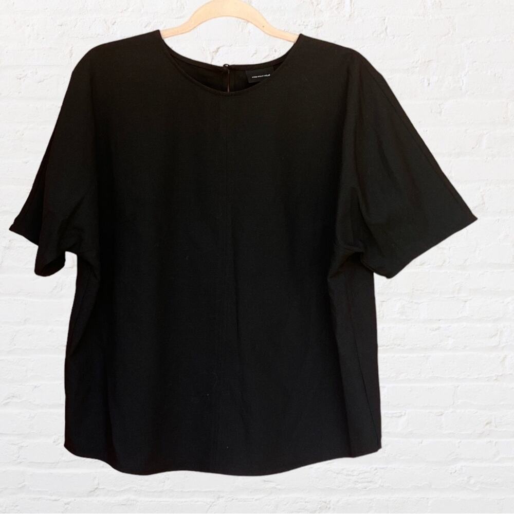 Who What Wear black blouse